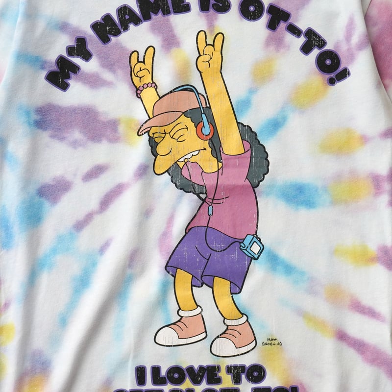 The Simpsons / Otto Mann Tie-Dye S/S Tee | ティーレコ