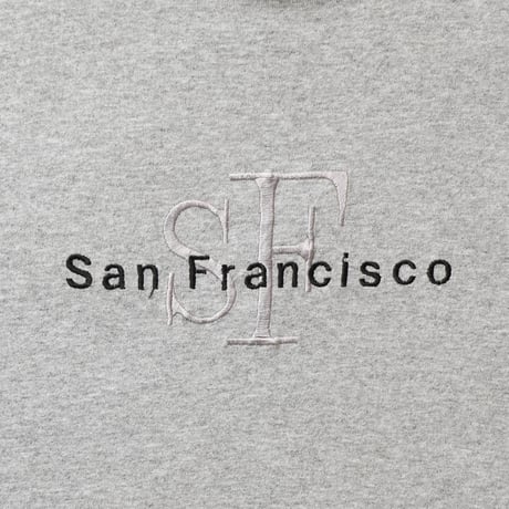 San Francisco / Vintage, Embroidery Souvenir S/S Tee