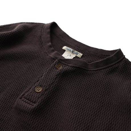 THE UNION / Henley Thermal L/S Tee