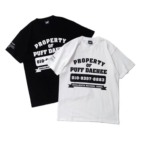 Sound Shop Balansa / Property Of Puff Daehee S/S Tee for 8balltown