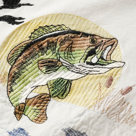 Texas / Vintage, Souvenir S/S Tee "Black Bass"
