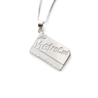 IN-PUT-OUT / "R.I.P Metro Card" Necklace