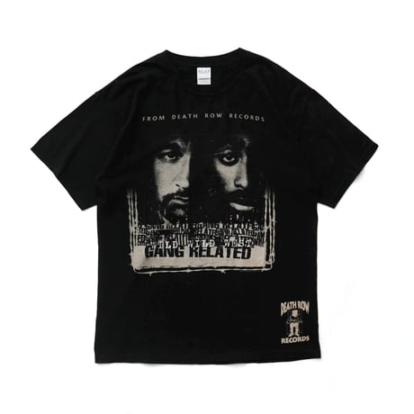 Death Row Record / Vintage Rap Tee, Gang Related S/S Tee