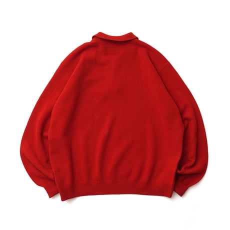 Polo Ralph Lauren / Vintage, Lambs Wool Knit Polo L/S Shirt