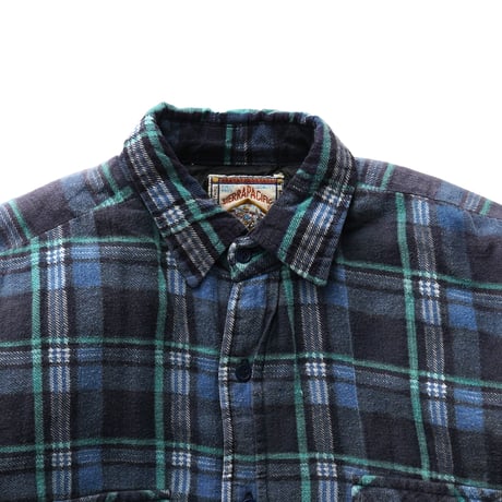 Sierra Pacific / Vintage, Quilted Plaid Flannel Shirt