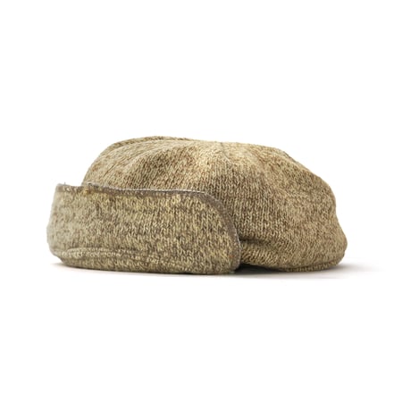 L.L. Bean / Vintage, Wool Flat Cap "Ear Flap Wool Knit "