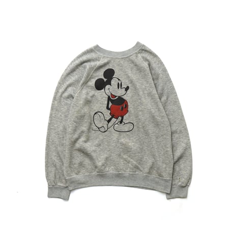 Disney / Vintage, Raglan Crewneck Sweatshirt "Retro Mickey Mouse"