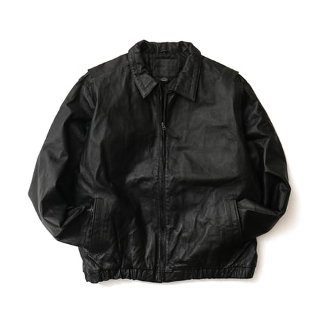 Vintage, Leather Harrington Jacket