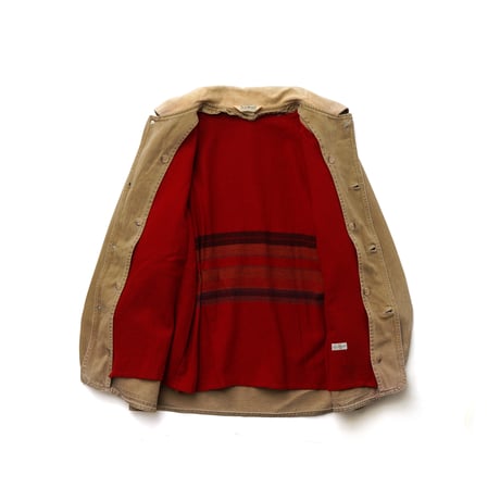 L.L. Bean / Vintage, Herringbone Field Coat, Wool/Nylon Liner