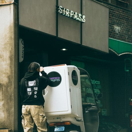 Sirpass × Teereco / SL MK2 Pigment Dyed Hooded Sweatshirt