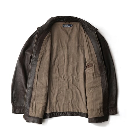Polo Ralph Lauren / Vintage, Bradford Lamb Leather Jacket