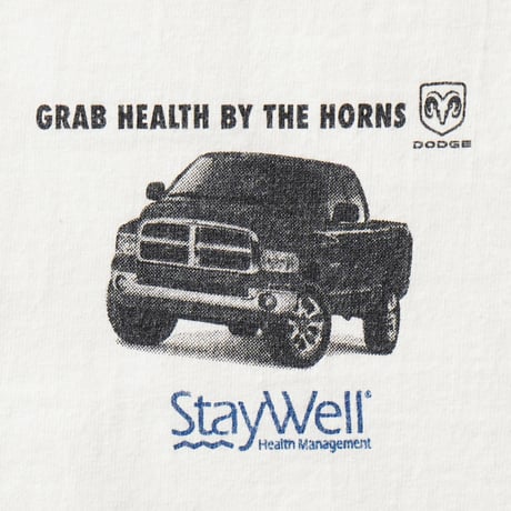 Dodge / Vintage, Grab Health By The Horns S/S Tee