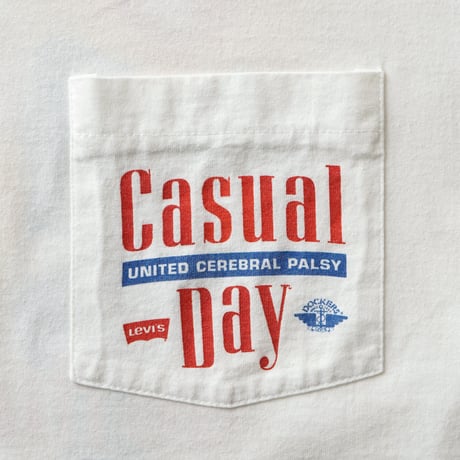 United Cerebral Palsy / Vintage, Casual Day 1994 Pocket S/S Tee (supported by Levi's)