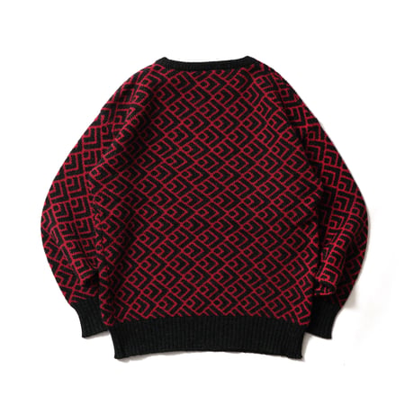 Vintage, Wool Crewneck Knit Sweater