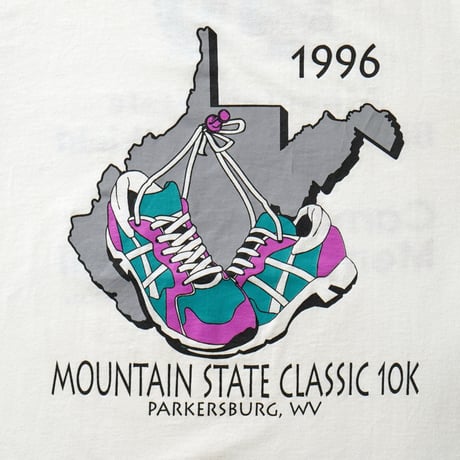 Parkersburg, West Virginia / Vintage, Mountain State Classic 10K S/S Tee