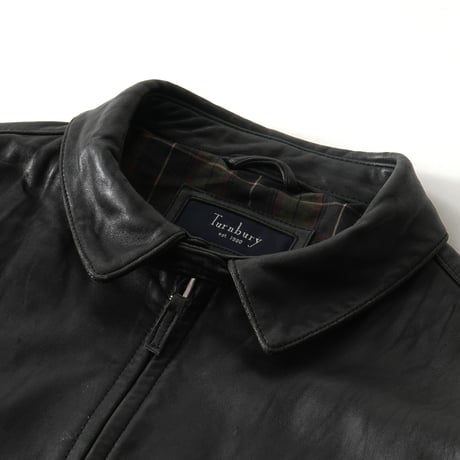 Leather Harrington Jacket
