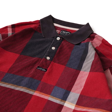 Chaps Ralph Lauren / Vintage, Plaid Polo L/S Shirt