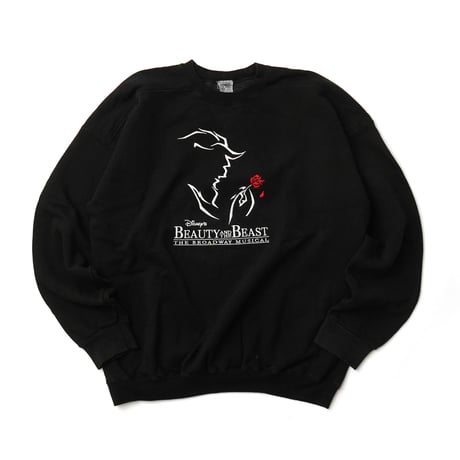 Beauty and The Beast / Vintage, Broadway Musical Crewneck Sweatshirt