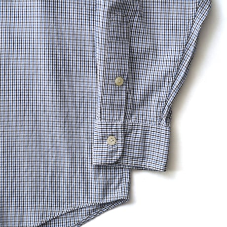 Ralph Lauren / Vintage, Tattersall Plaid Cotton B.D L/S Shirt "Blaire"