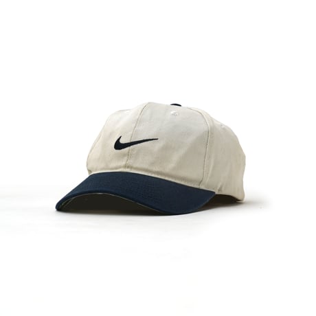 NIKE / Vintage, Swoosh Two-Tone 6-Panel Snapback Hat