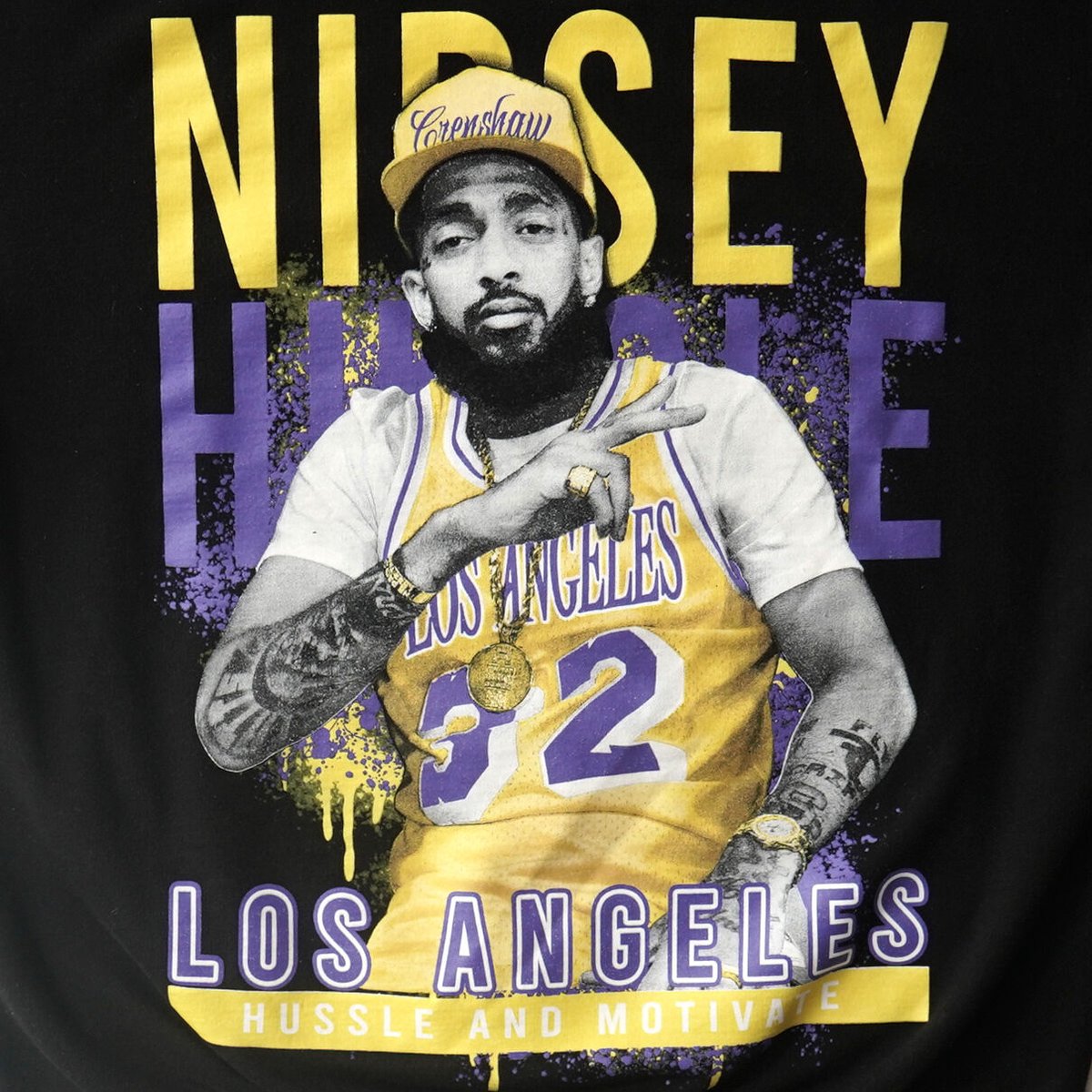Nipsey Hussle / Hooded Sweatshirt | ティーレコ
