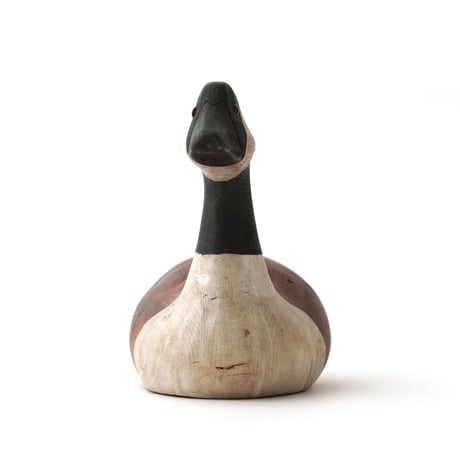 French Broad River Decoy Company / Vintage, Wood Duck Decoy "1985, Signed R. Livingston"