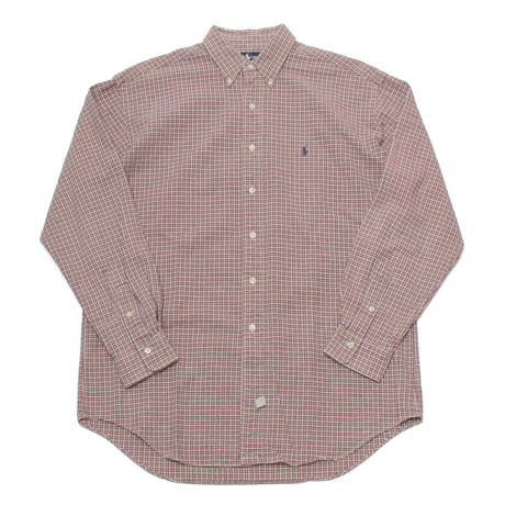 Ralph Lauren / Vintage, B.D. Plaid Flannel L/S Shirt