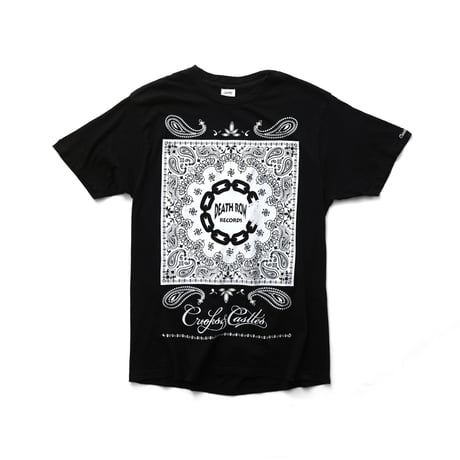 Death Row Record × Crooks & Castles / Paisley Bandana S/S Tee