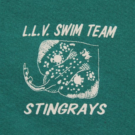 Las Lomas Verdes Swim Team Stingrays / Vintage, Crewneck Sweatshirt