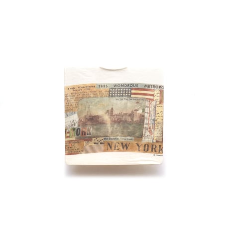 New York / Vintage, Souvenir S/S Tee "Waterfront from Jersey City"