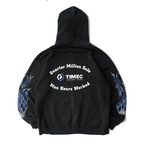 Timec / Vintage, Zip Up Hooded Sweatshirt