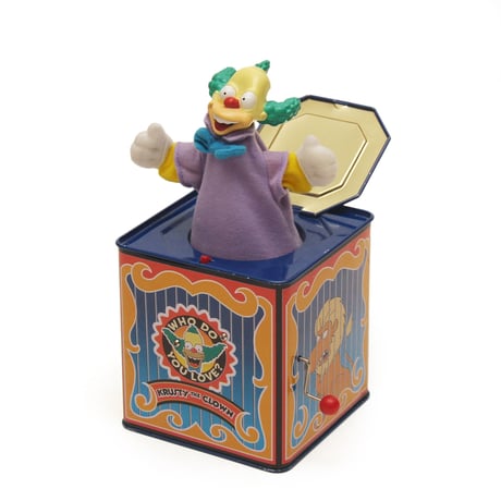 The Simpsons / Vintage, Krusty The Clown Jack-in-the-box
