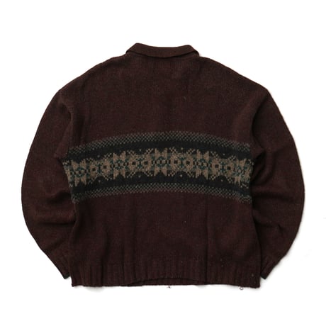 NWT / Vintage, Nordic Ramie Knit L/S Polo