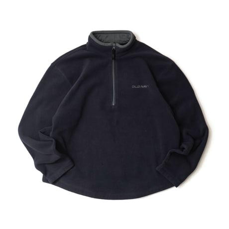 Teereco / Vintage, Embroidery Custom Half Zip Fleece Jacket