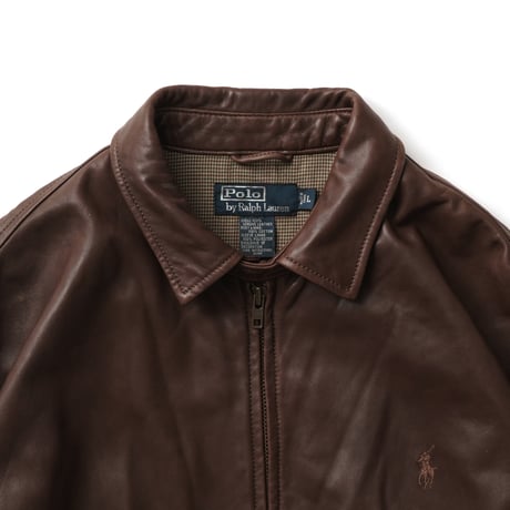 Polo Ralph Lauren / Vintage, Bradford Lamb Leather Jacket