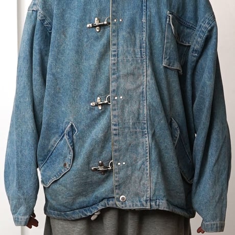 Vintage, Denim Fireman Jacket