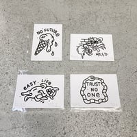 FUZI / Post Card silkscreen print