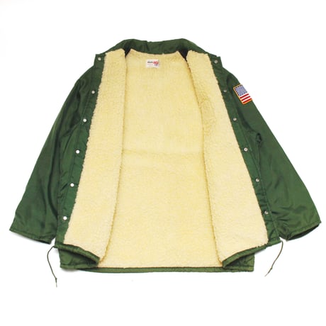 King Louie / Vintage, Boa Liner Coaches Jacket "V.F.W."
