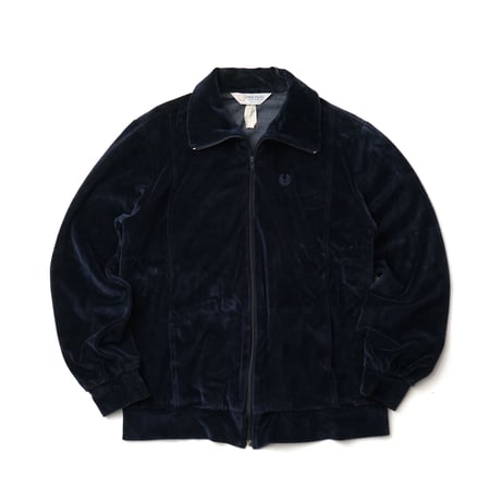 Fred Perry / Vintage, Velour Track Jacket & Pant -Set Up-
