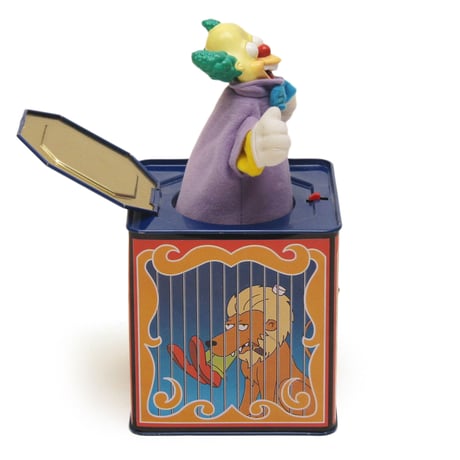 The Simpsons / Vintage, Krusty The Clown Jack-in-the-box