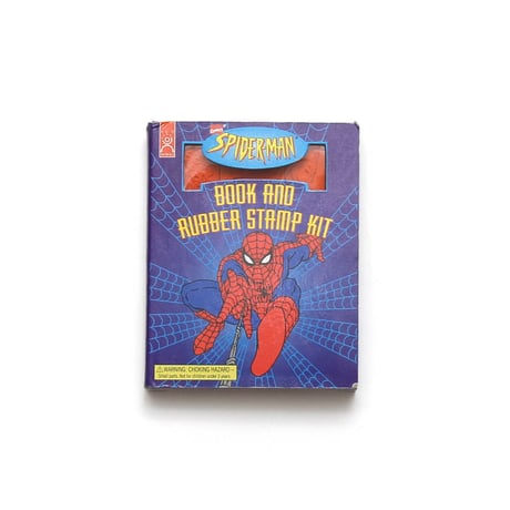 Spider-Man / ©1995 Book And Rubber Stamp Kit