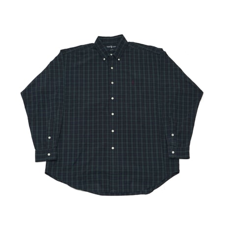 Ralph Lauren / Vintage, Two-Ply Cotton B.D. L/S Shirt "Blake"