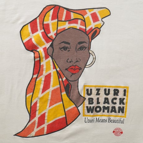 Kacy World Colors  / Vintage, Uzuri Black Woman S/S Tee