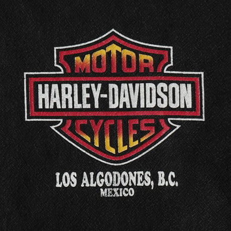Harley Davidson / Full Zip Hooded Jacket "LOS ALGODONES"