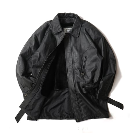 Vintage, Boa Liner Leather Coat