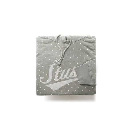 Stussy / Vintage, Polka Dot Hooded Sweatshirt