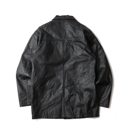 Leather Car Coat