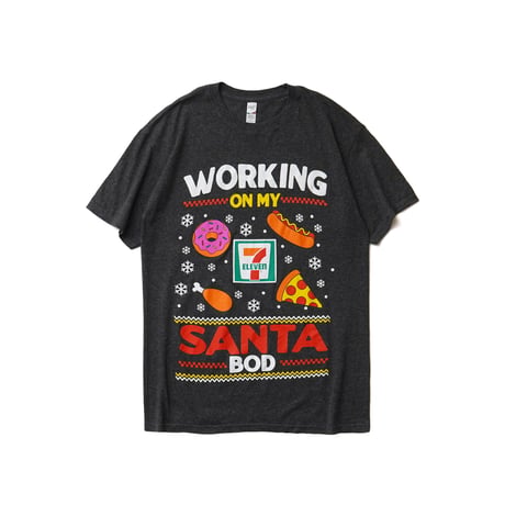 7-Eleven / Working On My Santa Bod S/S Tee