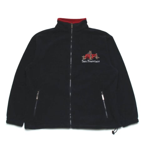 San Francisco / Zip Up Fleece Jaket