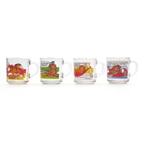 Garfield × McDonald's / Glass Mug Cup (Anchor Hocking)